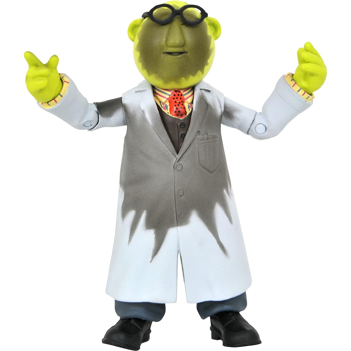 DIAMOND SELECT TOYS San Diego Comic-Con 2021 Limited Edition Muppets Dr. Vansen Honeydew & Beaker Deluxe Action Figure Set Multicolor