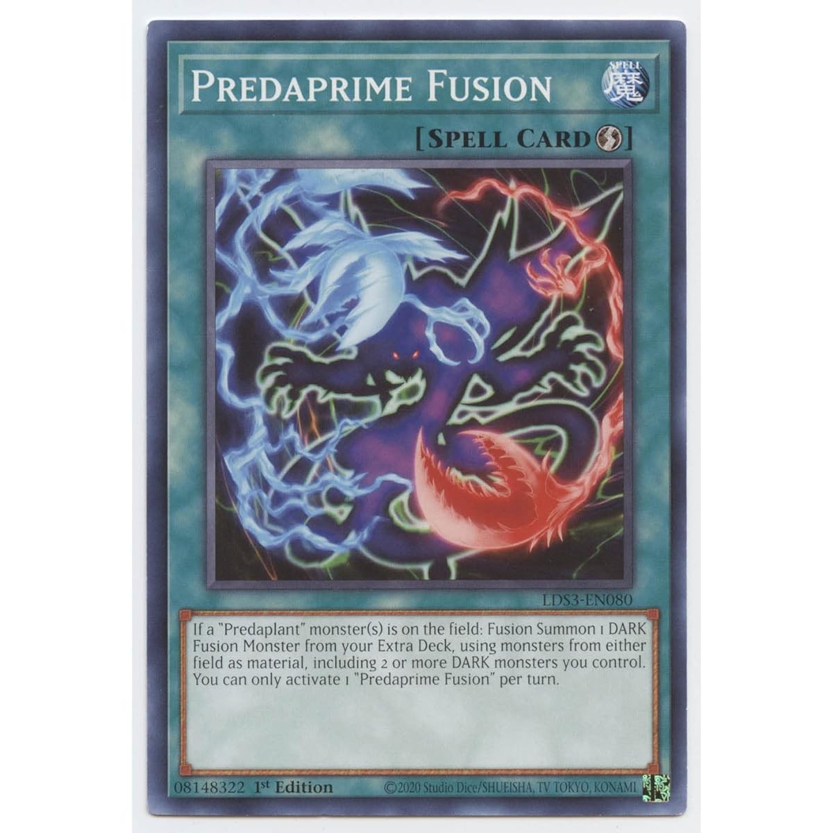 Preda Prime Fusion - LDS3-EN080 - Common - 1st Edition.