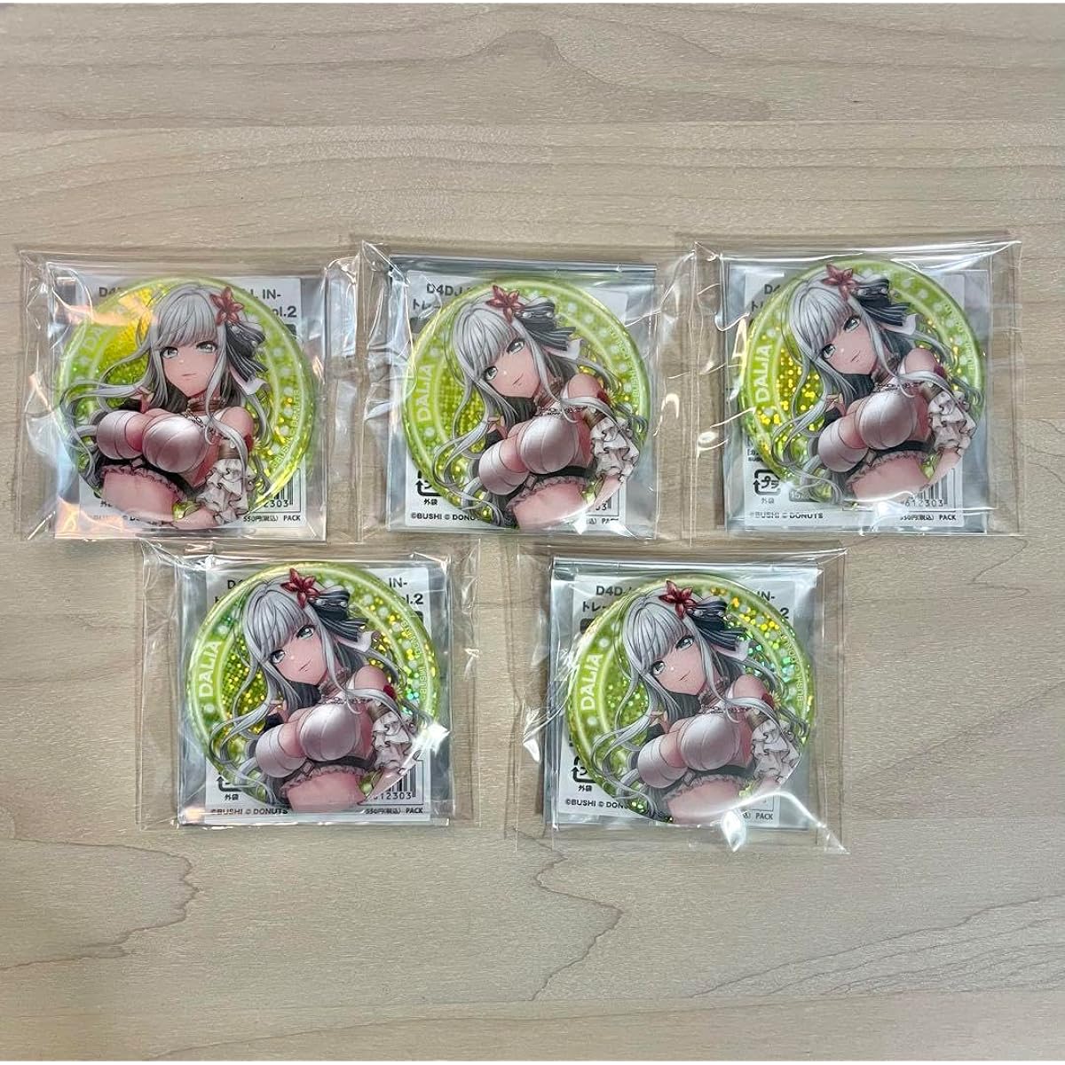 D4DJ Matsuyama Dahlia Can Badge