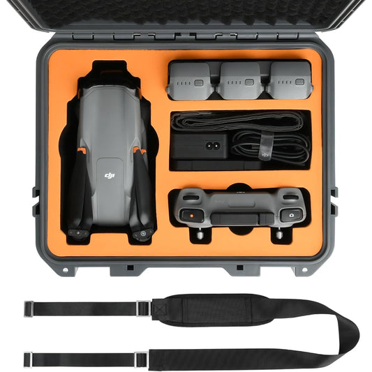 LOTOCASE Air 3 Hard Carry Case for DJI Air 3 Drone Accessories Waterproof Travel Case with Shoulder Strap for DJI Air 3 Fly More Combo for DJI RC 2 Remote Control
