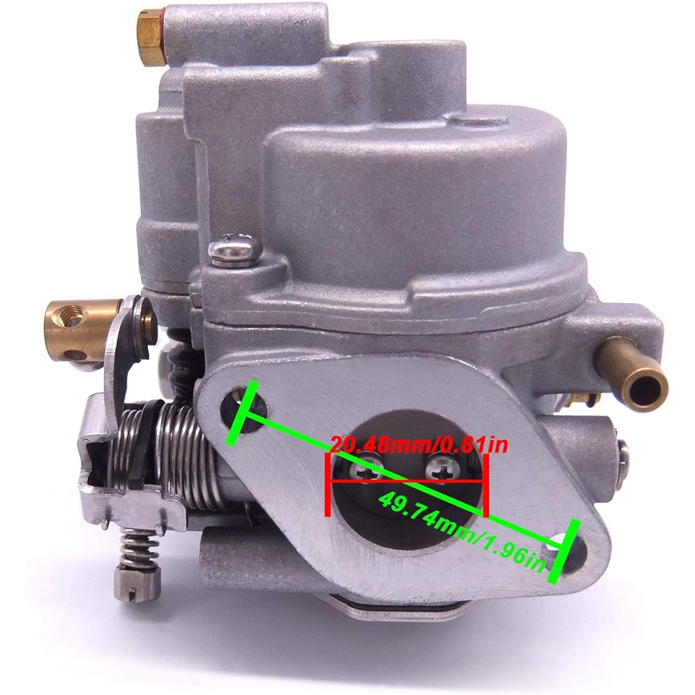 Outboard Motor 6AU-14301-40 6AU-14301-41 Carburetor Assy Yamaha T9.9G F9.9F 9.9HP Boat Engine Electric Start