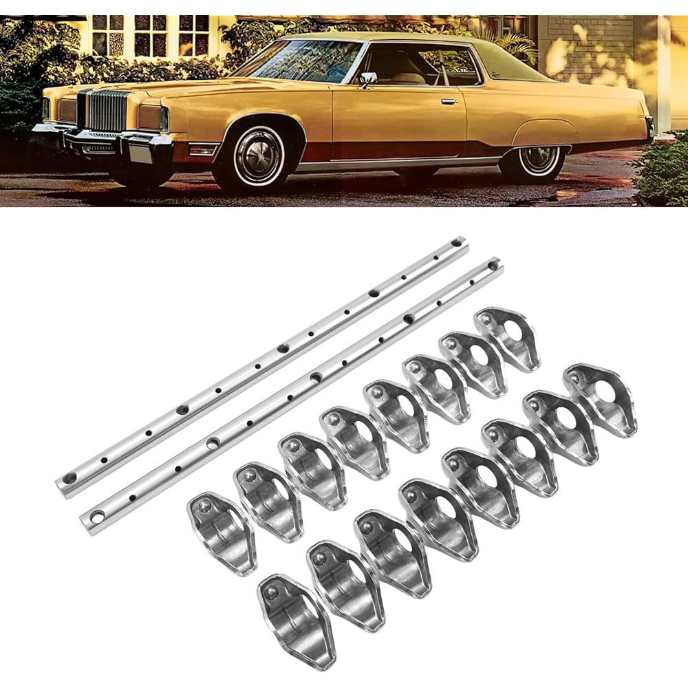 Rocker Arm Shaft Set, OE Design High Strength Precise Fit RA 1051 Stable Construction Metal for Fury GTX Road Runner