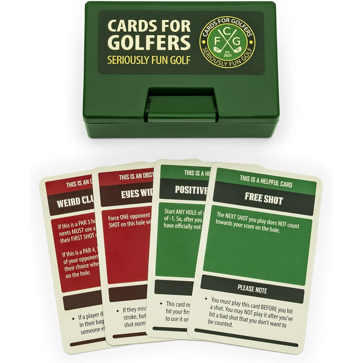 MindMade Cards for Golf Lovers - Make golf more fun with the on-course card game (MM-CG101)