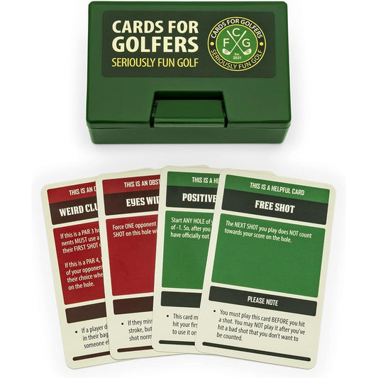 MindMade Cards for Golf Lovers - Make golf more fun with the on-course card game (MM-CG101)