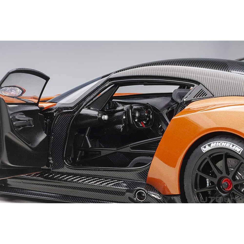 AUTOart 1/18 Aston Martin Vulcan Metallic Orange Finished Product