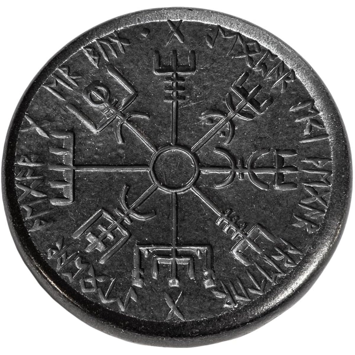 Norse Dual Staves in Iron Vezia Helm of Awe