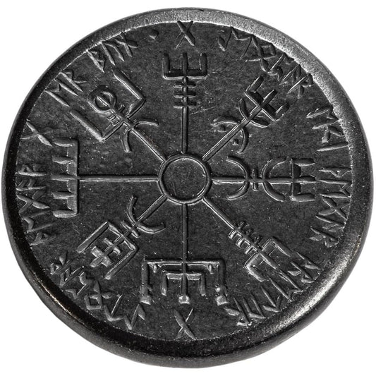 Norse Dual Staves in Iron Vezia Helm of Awe