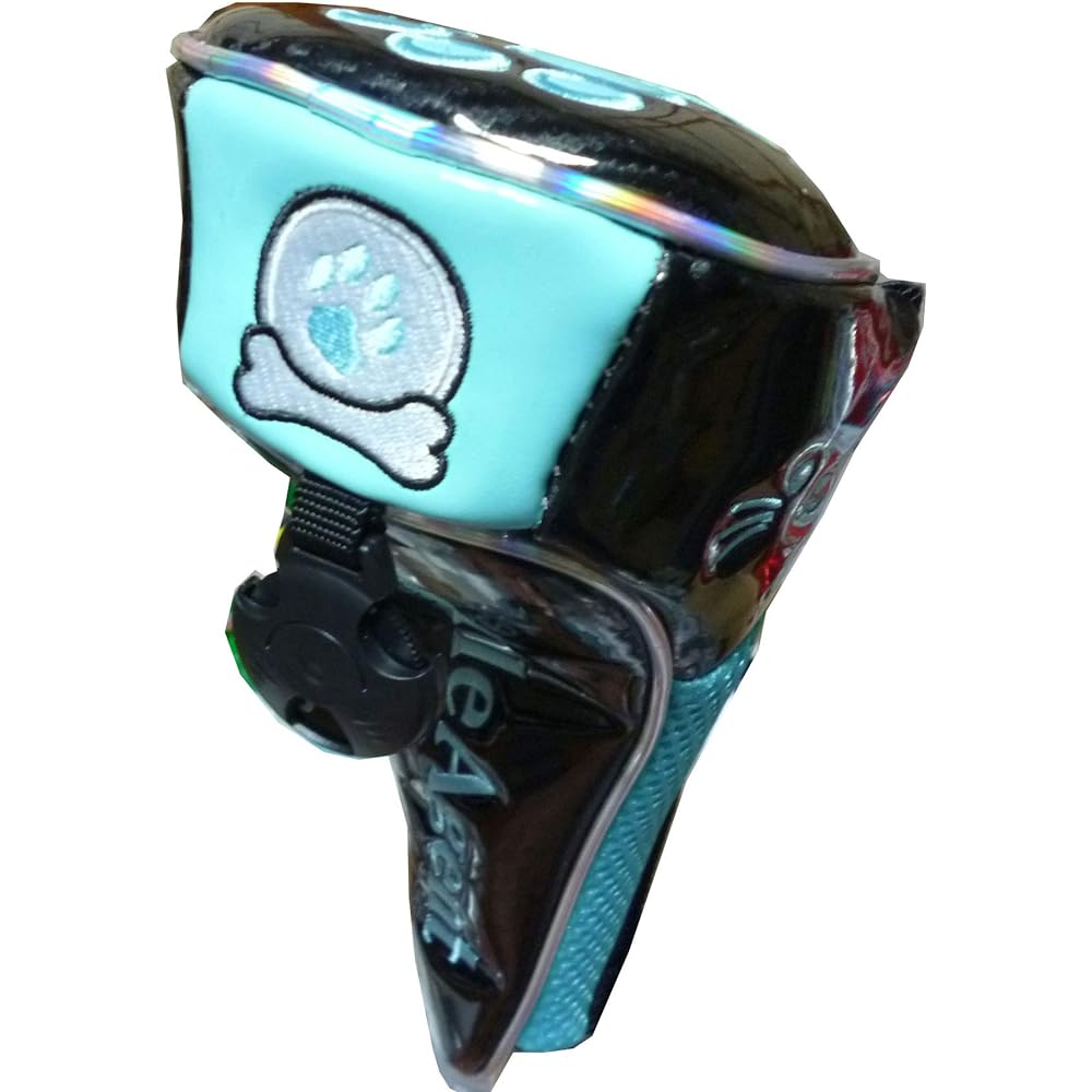 Golf Head Cover for Fairway Paw Magnetic Type (Black/Saxophone, for Fairway)