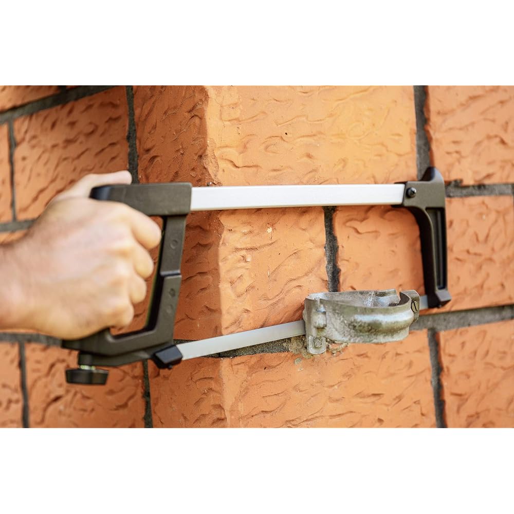 HAZET Metal Saw Length: 390mm Including Saw Blade (24 Teeth) and Sturdy Handle DIN 6494 Form A For Precision Machining of Metal [Regular Japanese Import Product] 1980N
