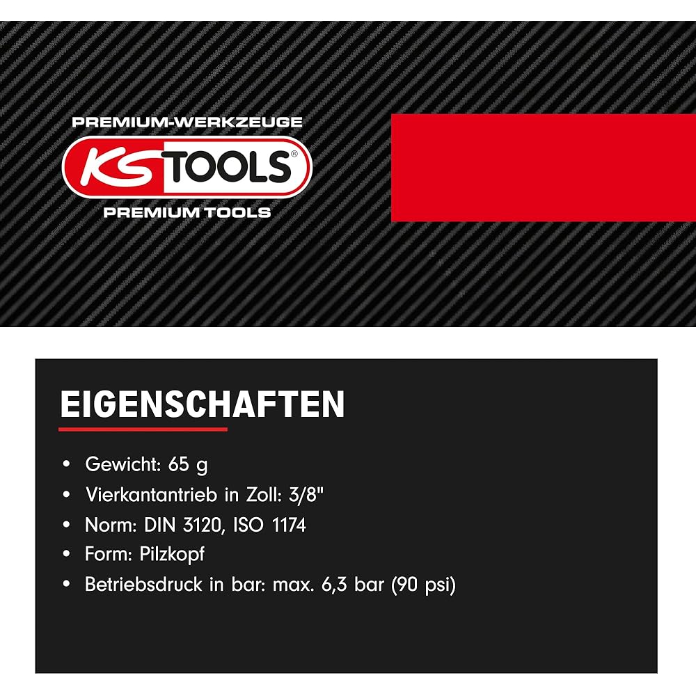 KS Tools Rotary Square Box Wrench 1/2"x3/8" 516.1428