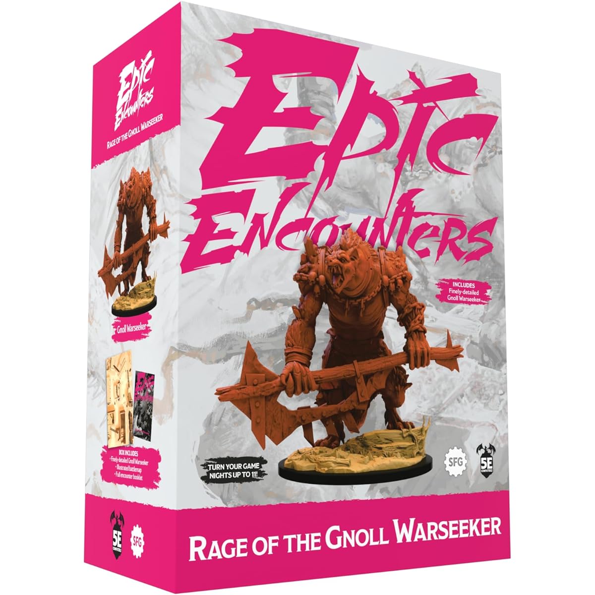 Steamforged Games Epic Encounters: Wrath of the Gnoll Warseeker