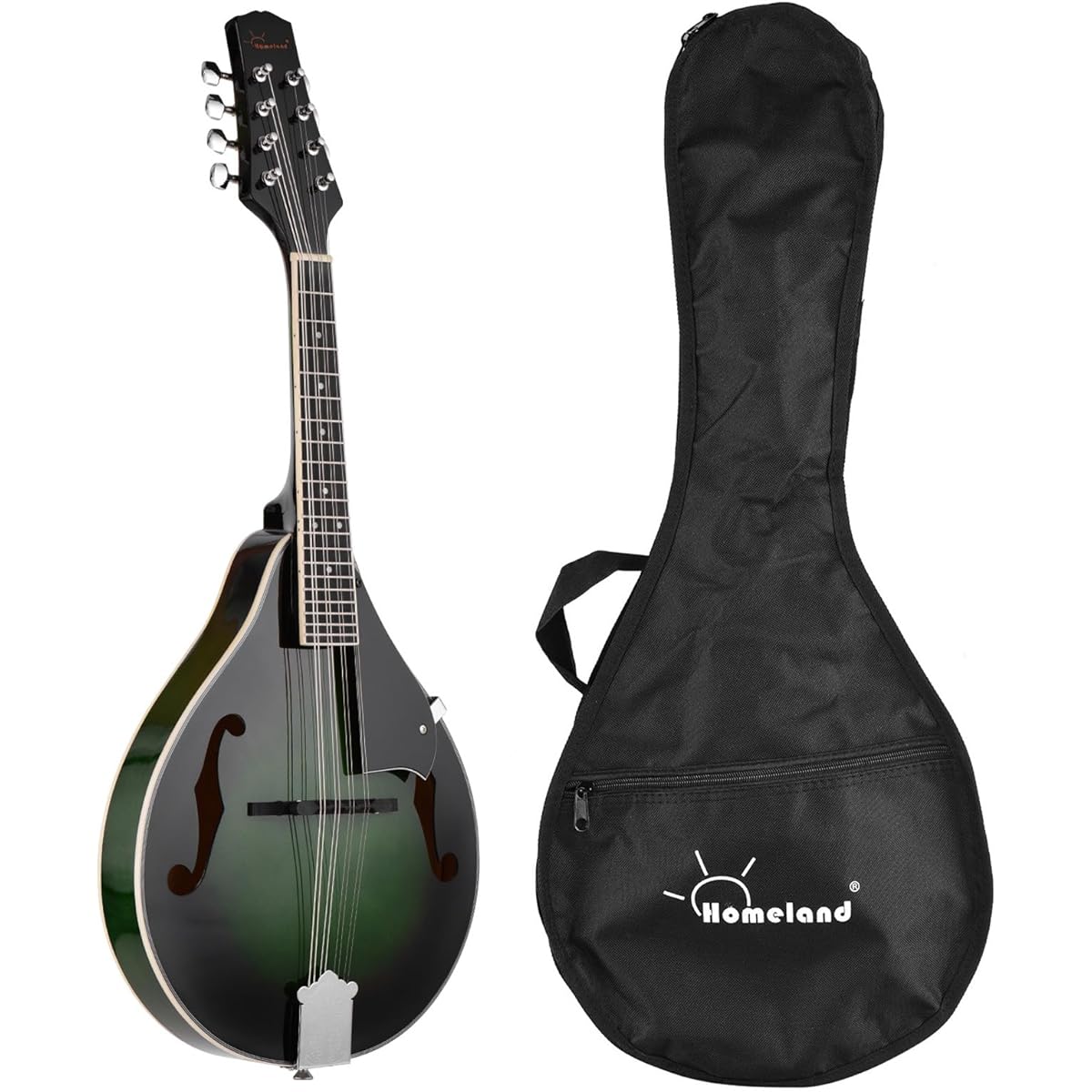 fangzi Mandolin Musical Instrument Mandolin A Style 8 Strings Basswood Body Engineer Wooden Fingerboard Adjustable String Instrument