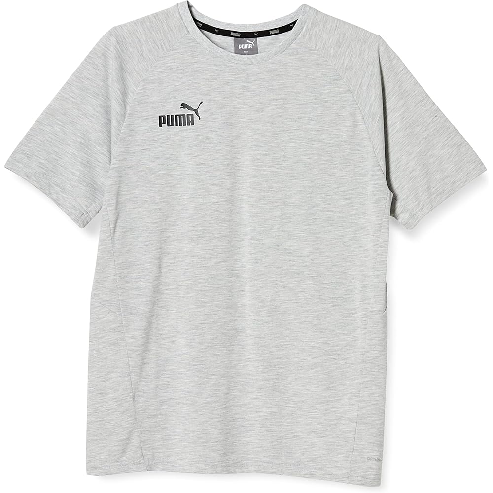[PUMA] Soccer Short Sleeve Absorbent Quick Drying TEAMFINAL Casual SS T-Shirt 658106 Men's