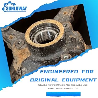 Front Wheel Bearing & Seal Kit Honda Foreman TRX400 / TRX450 / TRX500 / TRX680 FE FM FPE FPM Lubricated Stable Performance