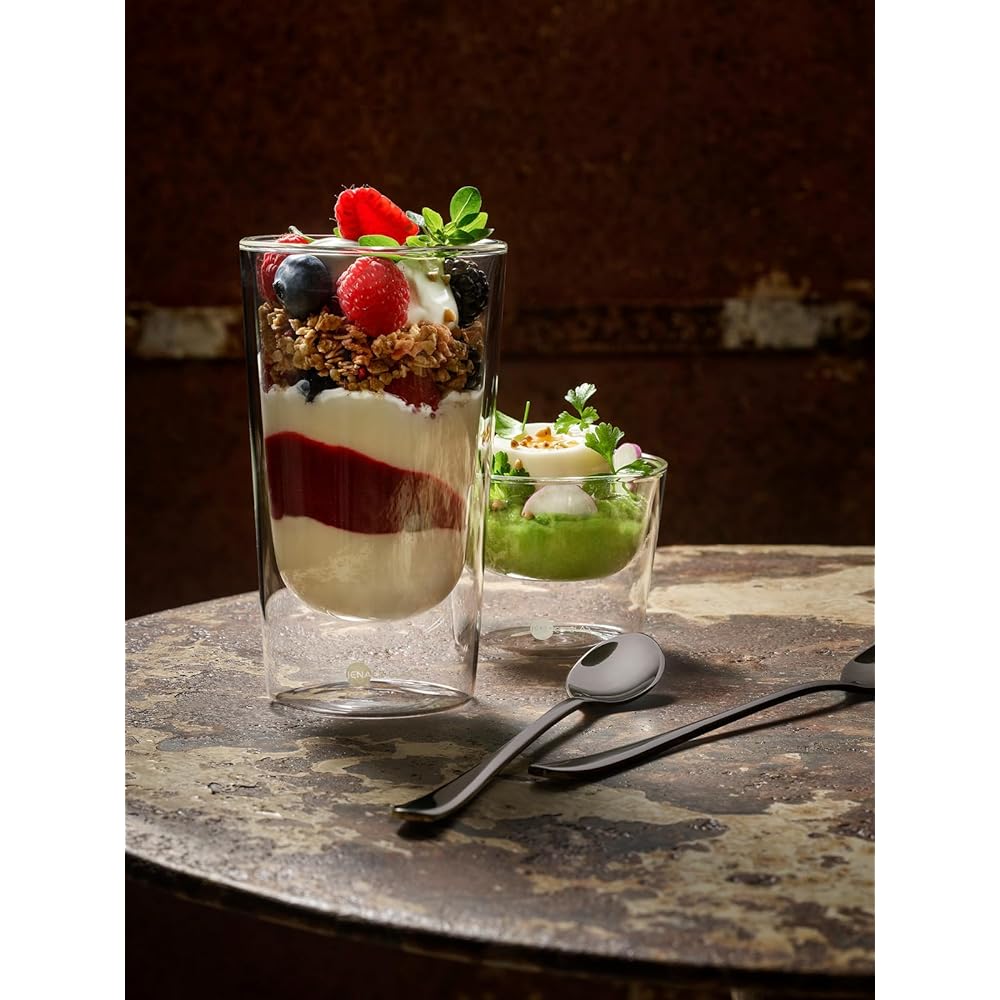 ZWIESEL GLAS Bowl Jena Gourmet Food Salad/Yogurt/General Food Bowl 300ml Pair of 2 Handmade m116226
