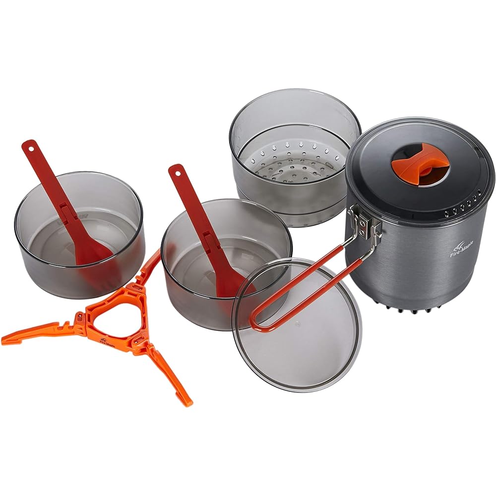 FIRE-MAPLE ISLAND Steam Cooker Set [Genuine Japanese Product]