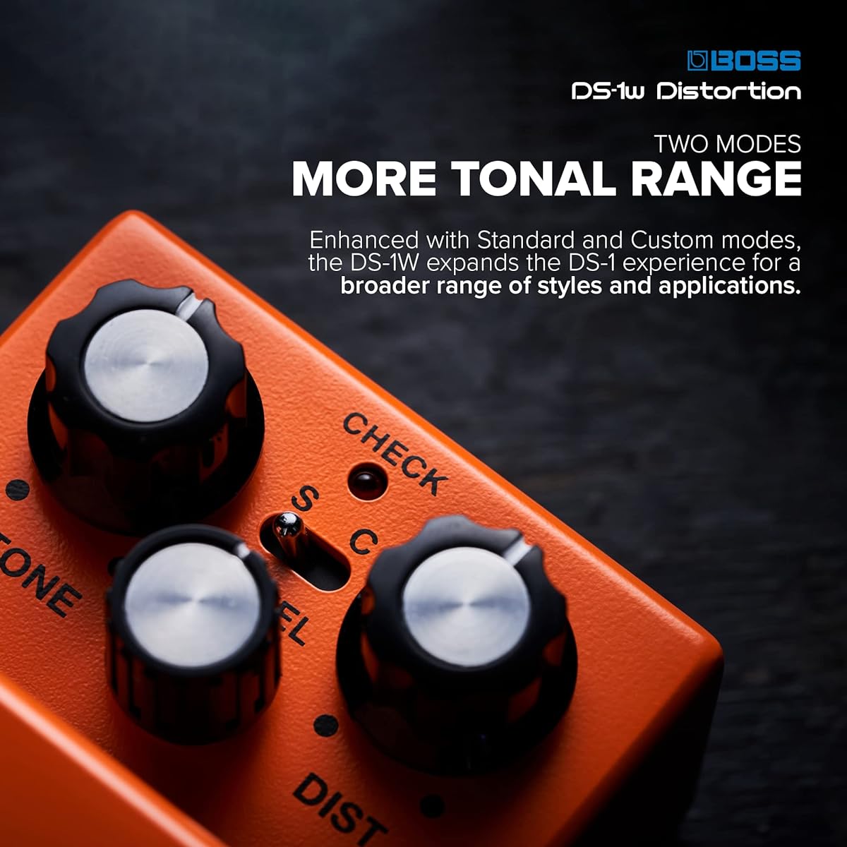 BOSS/DS-1W Distortion technique WAZA CRAFT DS1W Made in Japan Boss Distortion