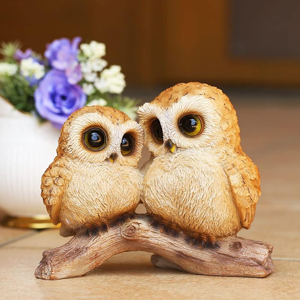 Devalier Owl Figurine Owl Resin Gift Birthday Present ca222-s [Genuine Product]