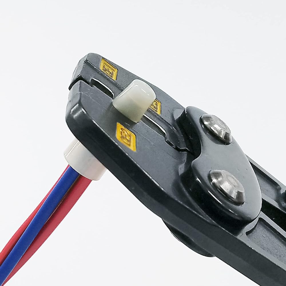 HOZAN Crimping Tool (For Insulated Closed Terminals) Crimping Pliers Compact but can be crimped with a light grip Size CE1/2/5 P-736
