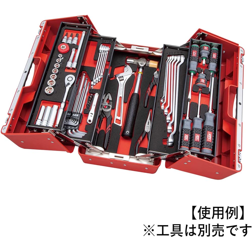 Kyoto Machinery Tools (KTC) Double Opening Plastic Hard Case (Sujikin Irigun) SK330PM