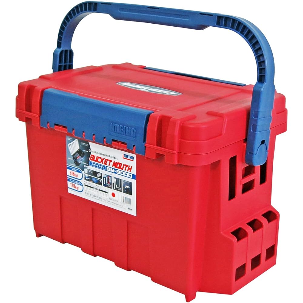 MEIHO Bucket Mouse BM-9000 Matte Red BM-9000 Matte Red