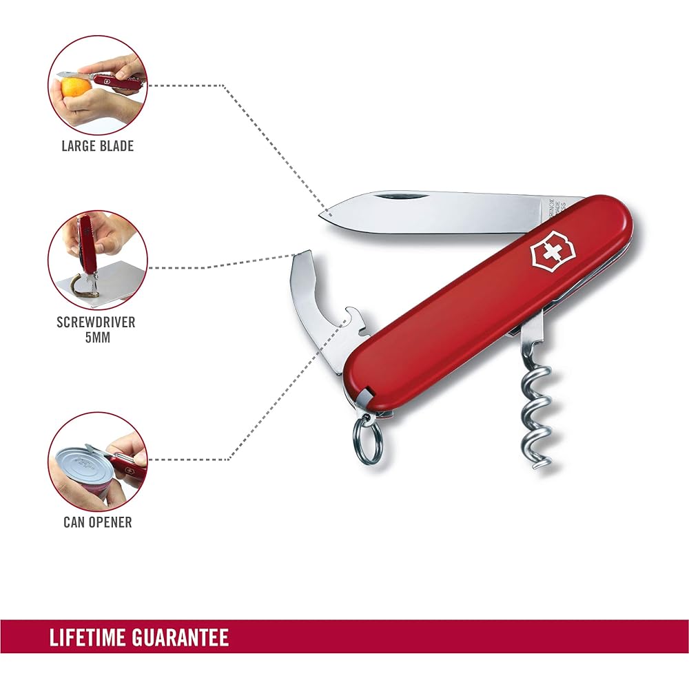 VICTORINOX Knife Sommelier Knife Corkscrew Bottle Opener Waiter [Domestic Genuine Product] Set