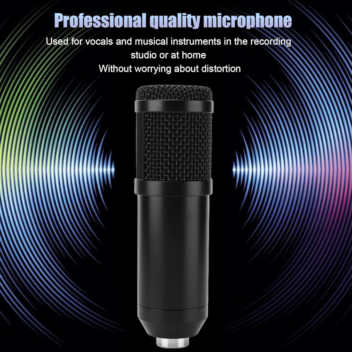 USB Microphone, Computer Condenser Recording Microphone with Tripod Stand for Podcasting, Recording