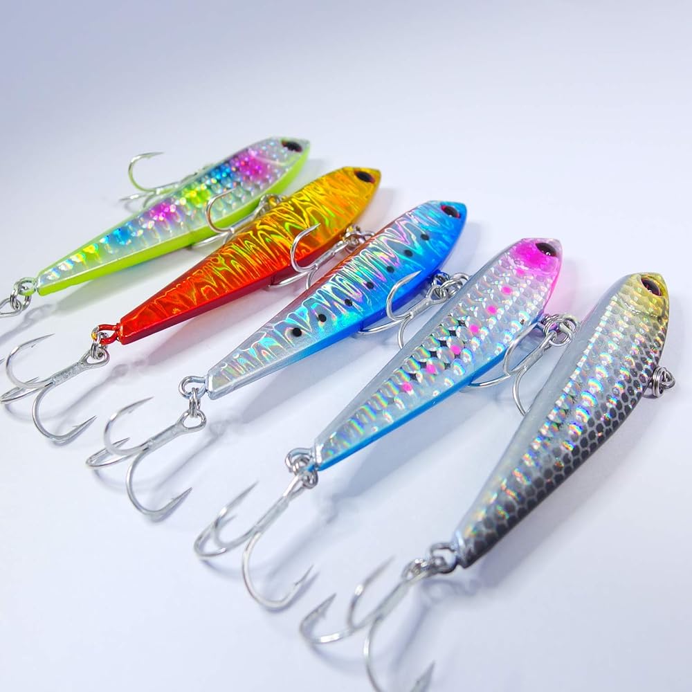 [Momo Lure] Momo Lure Seabass Lure Slide Vibe 75S 15g ST-46#8 Equipment Mini Slight Type Vibration
