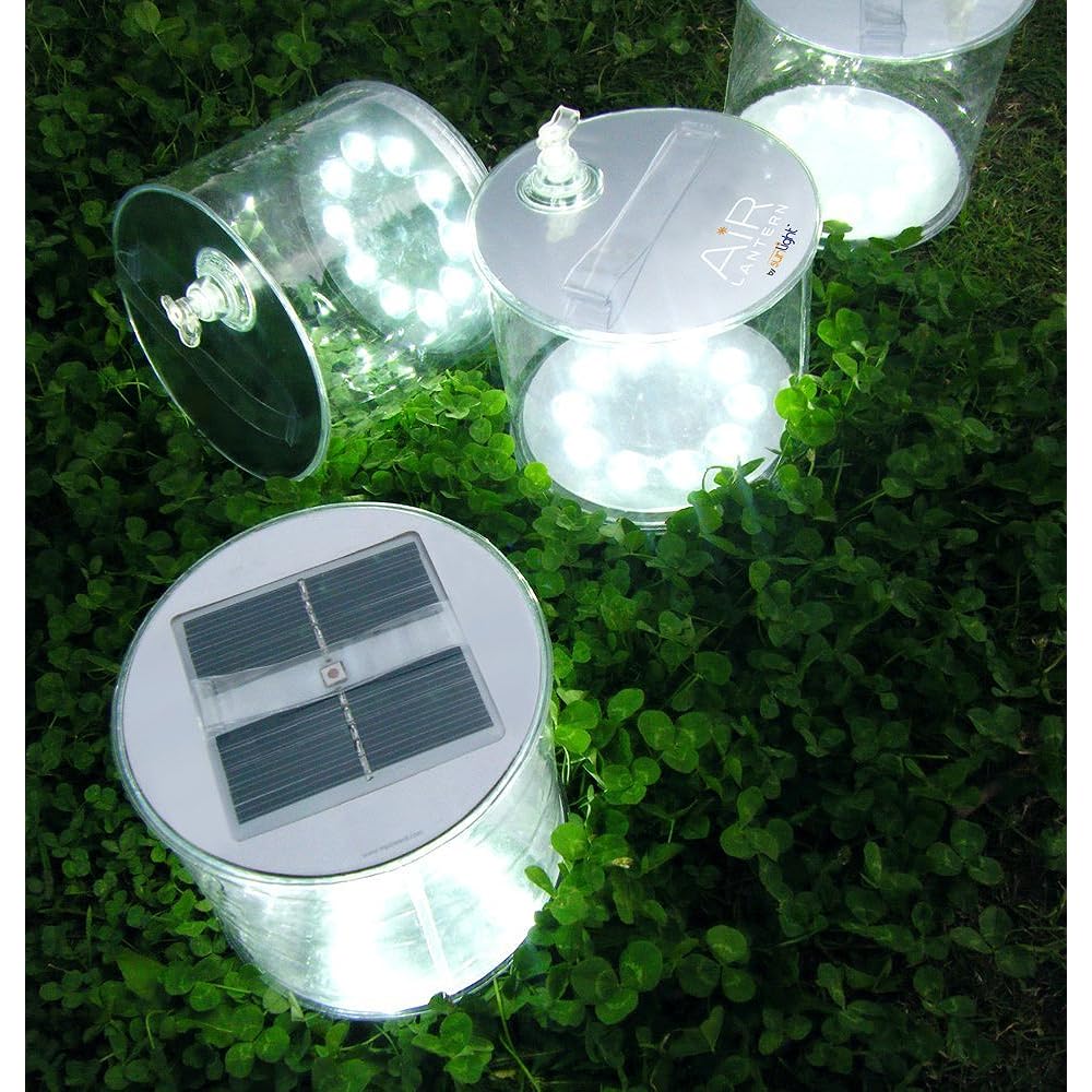 Landport Air Lantern Solar Rechargeable LED Lantern [Waterproof/Disaster Prevention Supplies] 24012