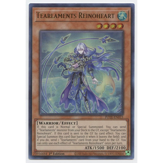 Tearlaments Reinoheart POTE-EN015 Ultra Rare 1st Edition