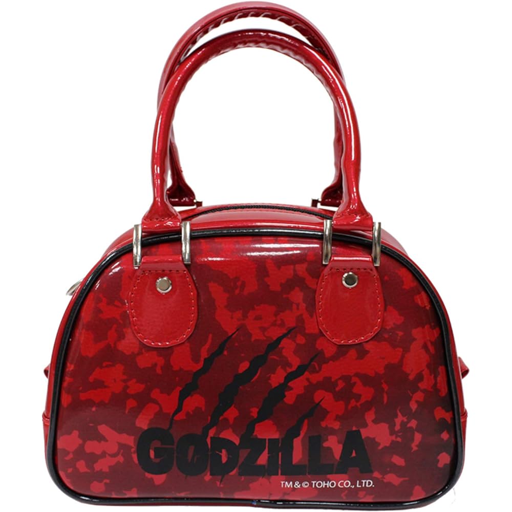 Hokushin Trading HTC Golf Golf Boston Bag Red GODZILLA [Godzilla] Pouch 2019 Model BAG0003