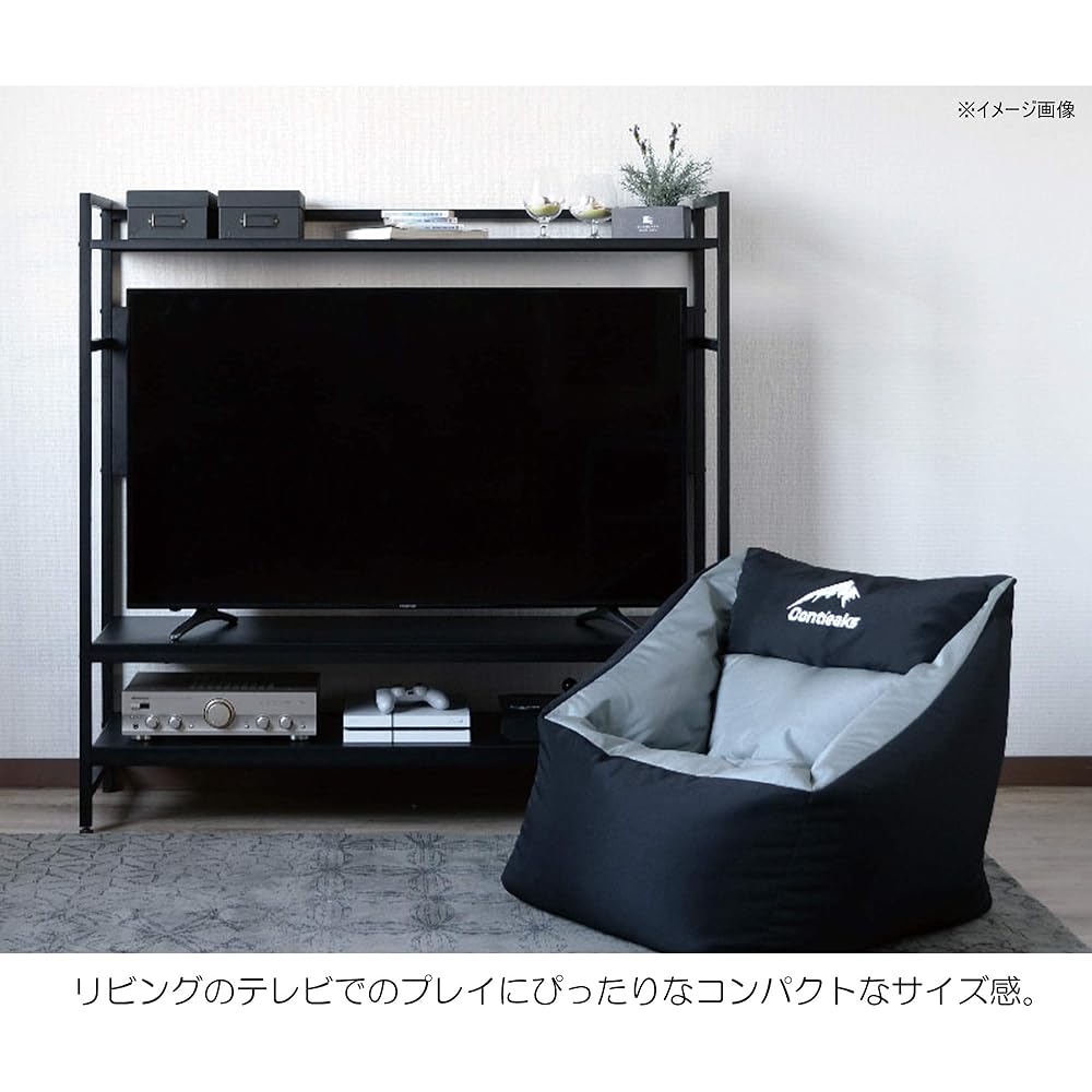 Contieaks Square Beaded Sofa Gray 330294