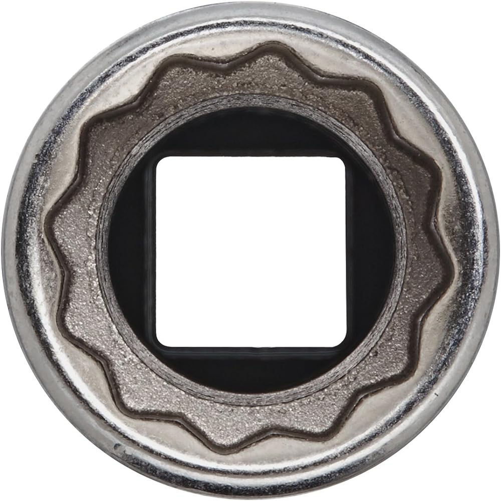 Stahlwille 40ADL-7/16 (1/4SQ) Deep Socket (12 Square)