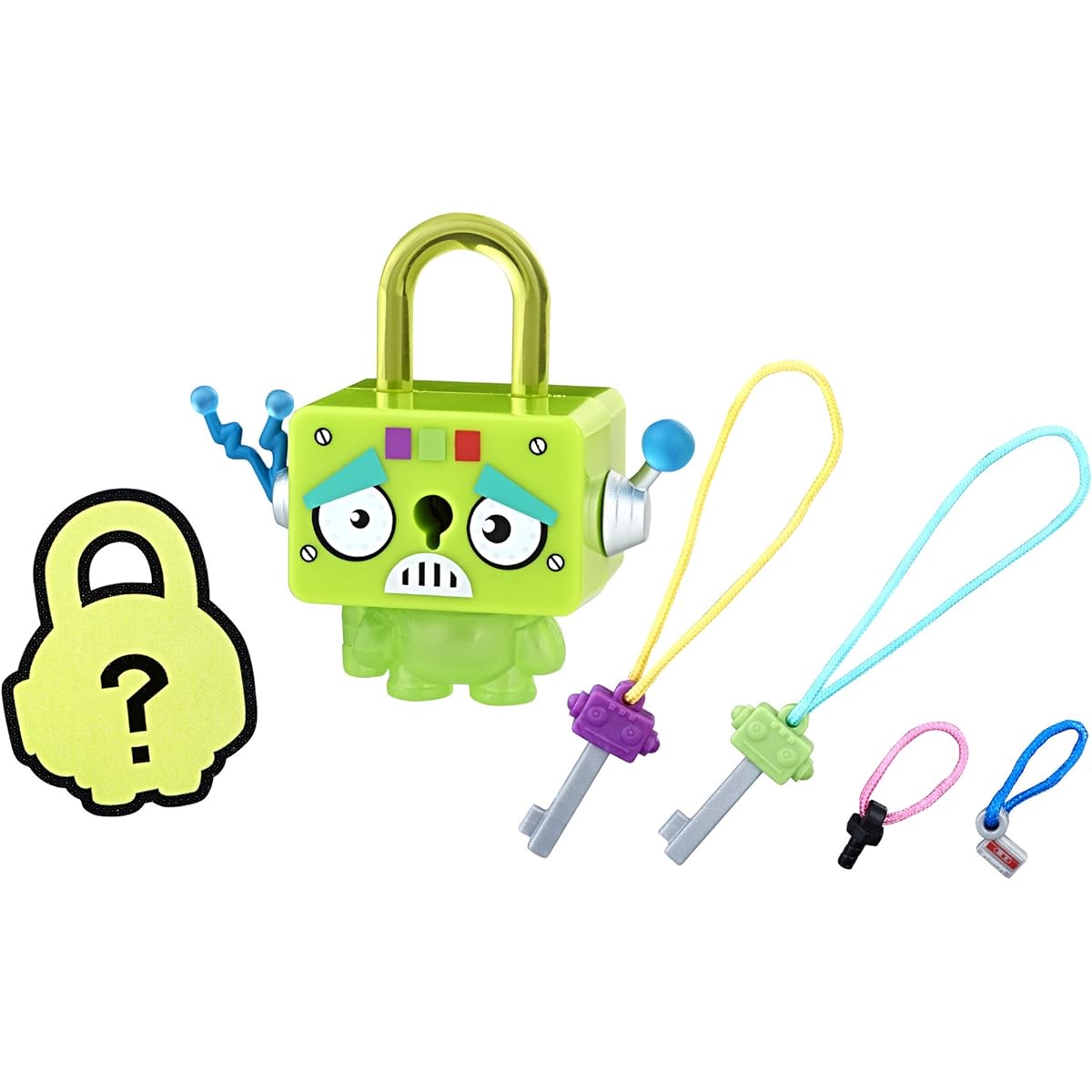 Hasbro Rockstar Green Square Robot