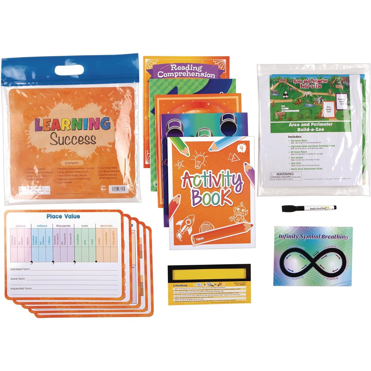 Really Good Stuff Learning Success: Grade 4 - Reading, Math, SEL