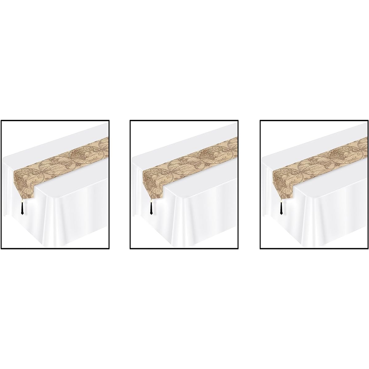 Beistle 59980 Table Runner, Multicolor