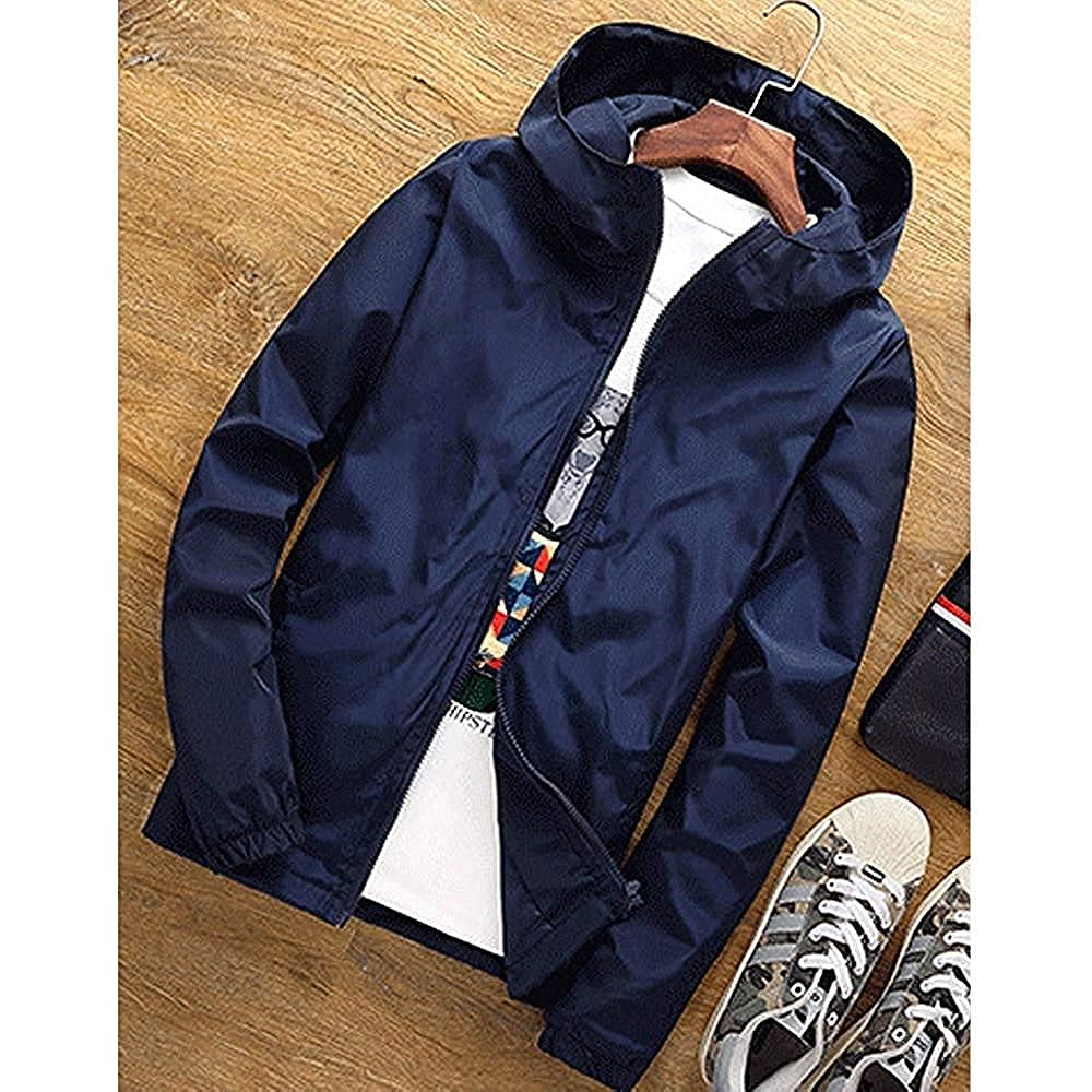 [Neiman Buy] Windbreaker Nylon Jacket Lightweight Mountain Parka Unisex M-4XL