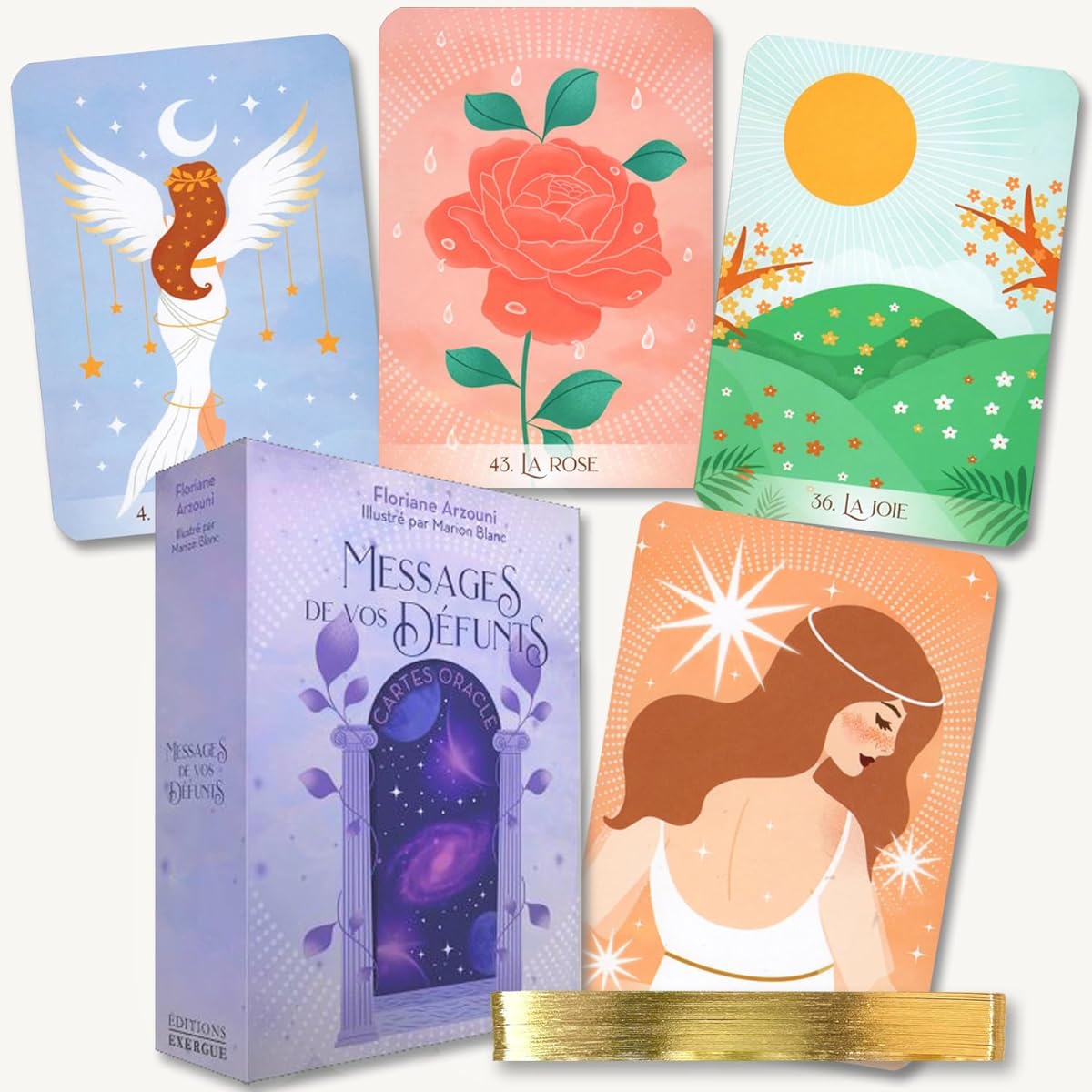 [Genuine Product] Message from the Deceased [Includes a Japanese list of meanings of oracle cards] Tarot fortune-telling