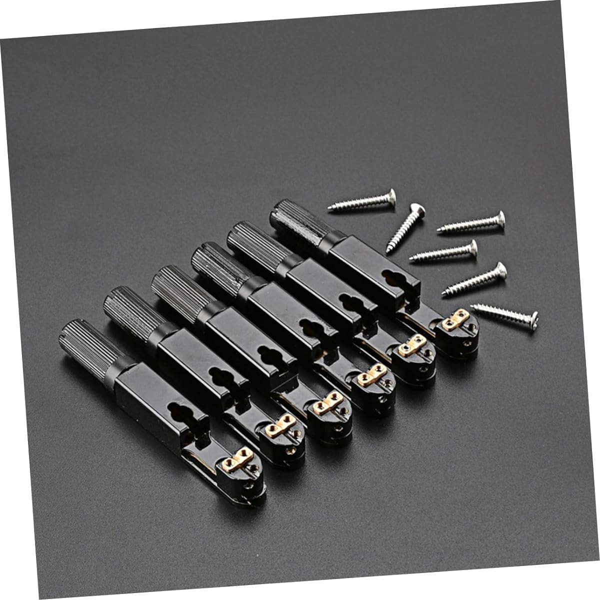 SWOOMEY 1 Set Independent Bridge Bass Accessories Saddle Bass Guitar Professional Guitar Bridge Guitar Bridge Metal Guitar Accessories Metal Guitar Bridge Guitar Parts Guitar Single