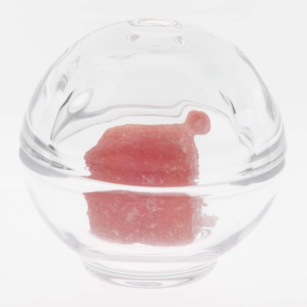 Toyo Sasaki Glass Small Bowl Approx. φ5.2 x 5.1cm Flower Decoration Container Amuse Bowl Polka Dots (Lid and Body) TS44006 6 pieces
