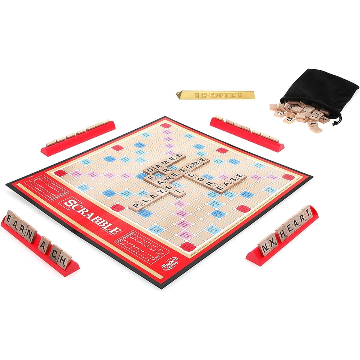 Hasbro Scrabble Classic Crossword New Game Toy [Parallel Import]