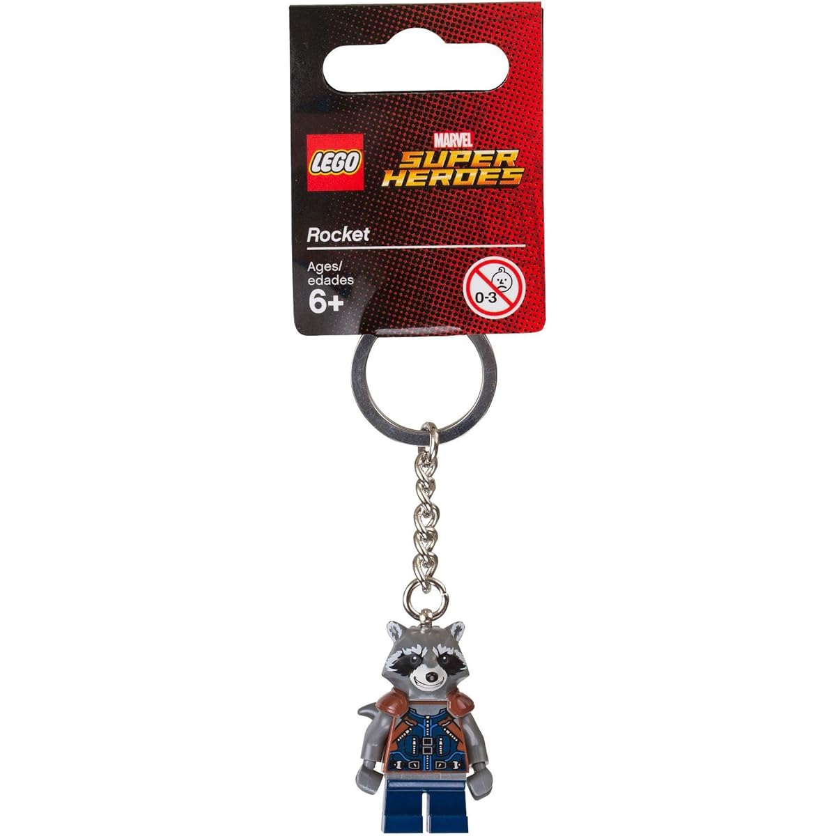 Lego Marvel Super Heroes - Key Chain Rocket - 853708 - 6 years +