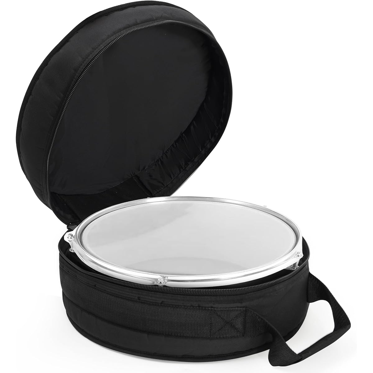 OUUTMEE Drum Bag for Snare 14"x5.5"/14"x6.5" 10mm Thick Padded Travel Drum Case
