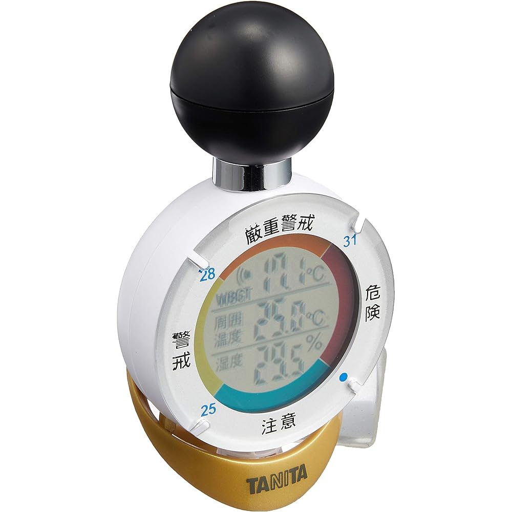 Tanita Black Ball Heatstroke Index Meter Digital Heatstroke Alarm TT-562GD