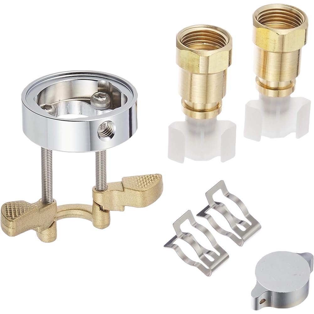 SANEI Single One Hole Branch Mixer Faucet with Hot Water Divider and Valve for Cold Regions K8761TJK-V2S-13