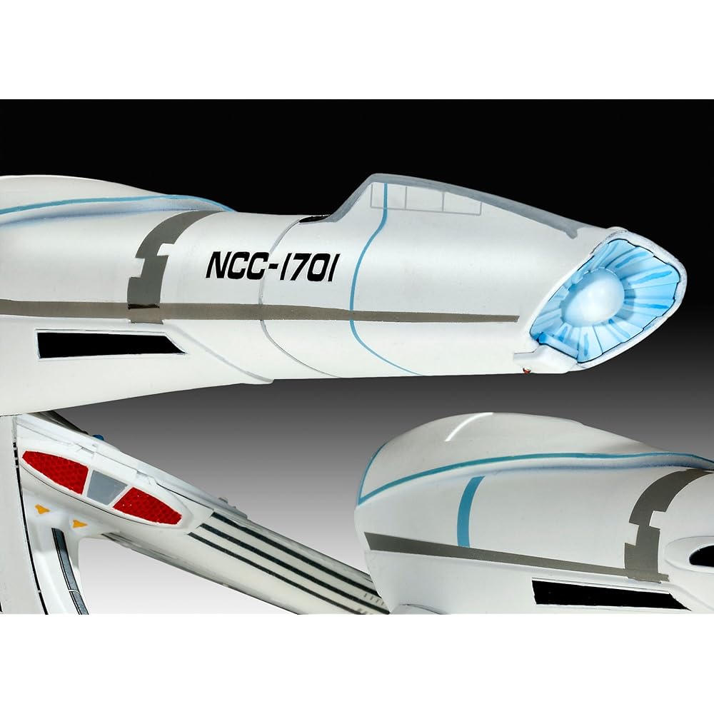 Platts GR05721 Star Trek U.S.S Enterprise Space Mission & Latest Movie Version 50th Anniversary Set