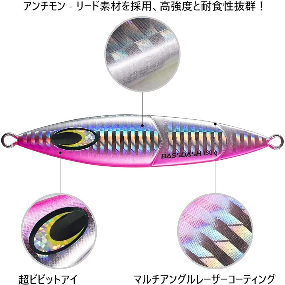 Metal jig set 40g 60g 80g 100g 150g 200g 250g slow jigging 3 colors fishing lure sea bass fishing metal jig set