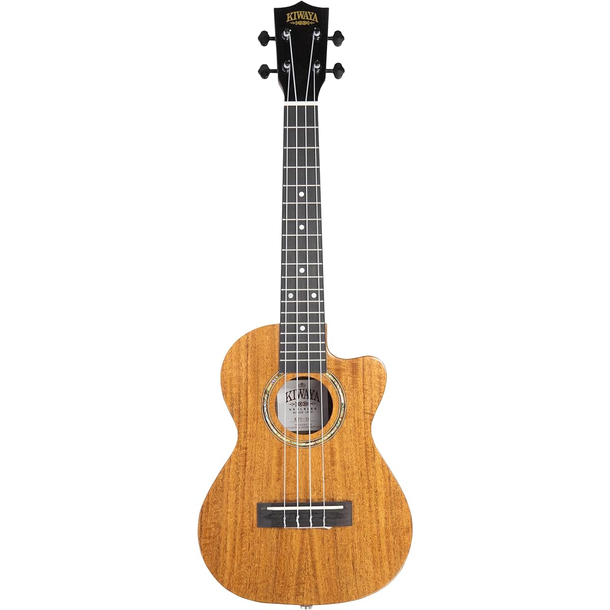[Inspected in Japan/Good sound!] KIWAYA KTU-2C with soft case (tenor ukulele single plate)