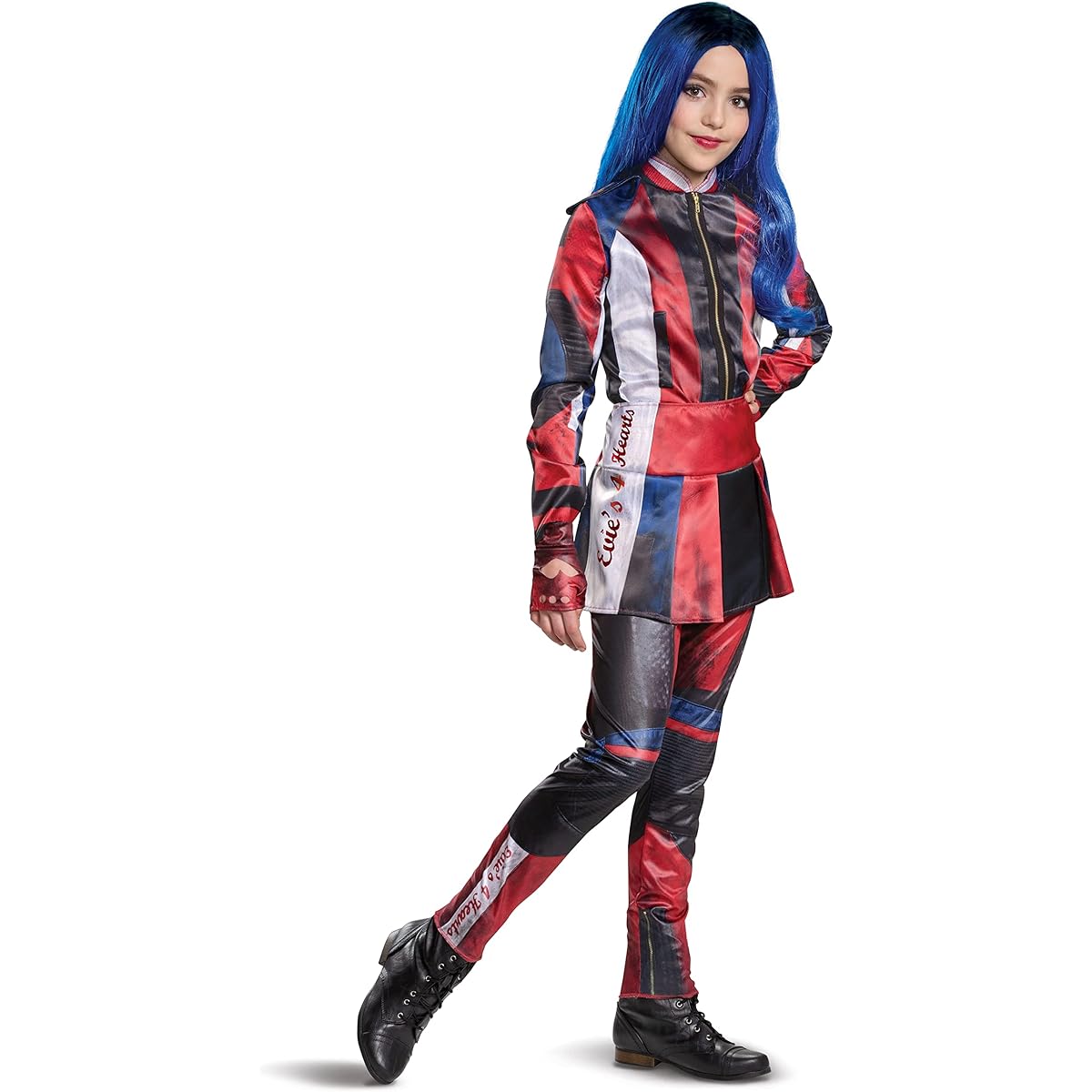 Descendants 3 Evie Cosplay Costume Outfit for Kids and Adults 150-160cm [Parallel Import]