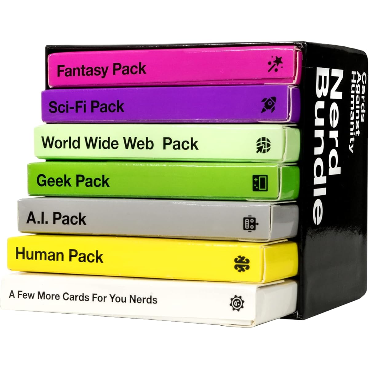 Cards Against Humanity: Nerd Bundle • 6 Theme Packs + 10 All-New Cards